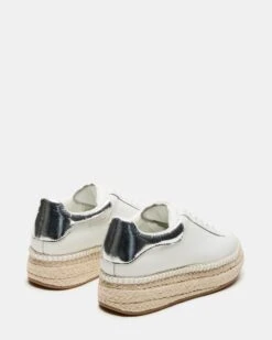 GLANCE WHITE/SILVER -Steve Madden Shop STEVEMADDEN SHOES GLANCE WHITE SILVER 02