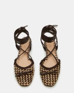 GOSSAMER BROWN LEATHER -Steve Madden Shop STEVEMADDEN SHOES GOSSAMER BROWN LEATHER 04