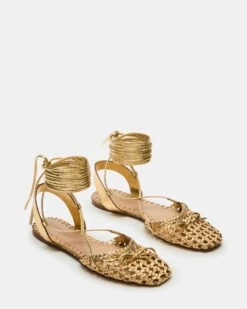 GOSSAMER GOLD LEATHER -Steve Madden Shop STEVEMADDEN SHOES GOSSAMER GOLD LEATHER 02