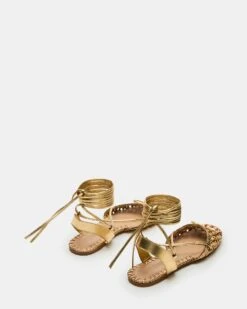 GOSSAMER GOLD LEATHER -Steve Madden Shop STEVEMADDEN SHOES GOSSAMER GOLD LEATHER 03