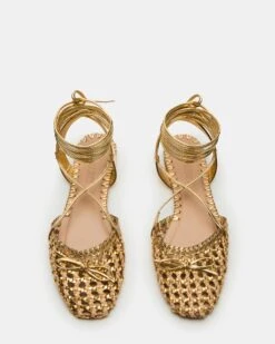 GOSSAMER GOLD LEATHER -Steve Madden Shop STEVEMADDEN SHOES GOSSAMER GOLD LEATHER 04