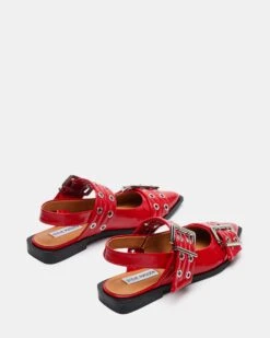 GRAYA RED PATENT -Steve Madden Shop STEVEMADDEN SHOES GRAYA RED PATENT 03