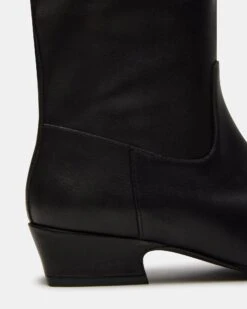 GWYNETH BLACK LEATHER 10 GWYNETH BLACK LEATHER -Steve Madden Shop STEVEMADDEN SHOES GWYNETH BLACK LEATHER 04