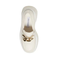 HARBOR WHITE LEATHER - SM REBOOTED -Steve Madden Shop STEVEMADDEN SHOES HARBOR WHITE LEATHER TOP