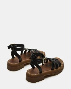 JARELLI BLACK LEATHER 11 JARELLI BLACK LEATHER -Steve Madden Shop STEVEMADDEN SHOES JARELLI BLACK LEATHER 03