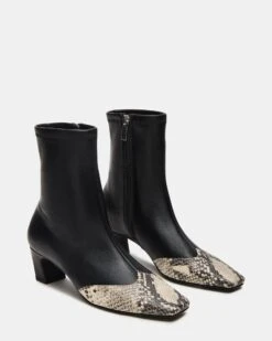 JETER BLACK SNAKE -Steve Madden Shop STEVEMADDEN SHOES JETER A BLACK SNAKE 01