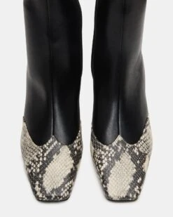 JETER BLACK SNAKE -Steve Madden Shop STEVEMADDEN SHOES JETER A BLACK SNAKE 03