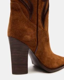KAZ CHESTNUT SUEDE 8 KAZ CHESTNUT SUEDE -Steve Madden Shop STEVEMADDEN SHOES KAZ CHESTNUT SUEDE 05
