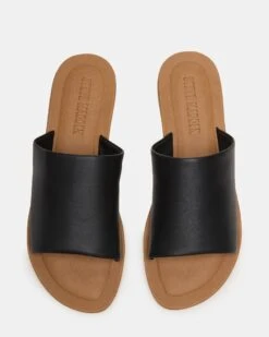 KIPP BLACK LEATHER 8 KIPP BLACK LEATHER -Steve Madden Shop STEVEMADDEN SHOES KIPP BLACK LEATHER 03