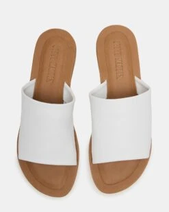 KIPP WHITE LEATHER -Steve Madden Shop STEVEMADDEN SHOES KIPP WHITE LEATHER 03