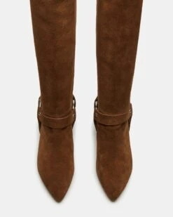 KROSBY CHESTNUT SUEDE -Steve Madden Shop STEVEMADDEN SHOES KROSBY CHESTNUT SUEDE 02