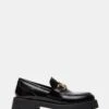 LANDO BLACK LEATHER -Steve Madden Shop STEVEMADDEN SHOES LANDO BLACK LEATHER 01