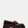 LANGSTEN BURGUNDY -Steve Madden Shop STEVEMADDEN SHOES LANGSTEN BURGUNDY
