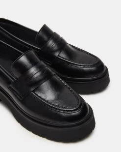 LAYKEN BLACK LEATHER -Steve Madden Shop STEVEMADDEN SHOES LAYKEN BLACK LEATHER 04
