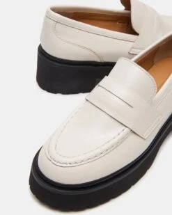 LAYKEN BONE LEATHER -Steve Madden Shop STEVEMADDEN SHOES LAYKEN BONE LEATHER 05