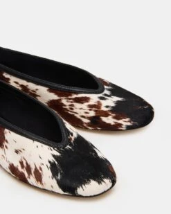LENI BROWN COW PRINT -Steve Madden Shop STEVEMADDEN SHOES LENI C BROWN MULTI 04