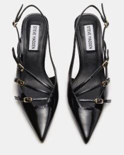 LIANA BLACK PATENT -Steve Madden Shop STEVEMADDEN SHOES LIANA BLACK LEATHER 04