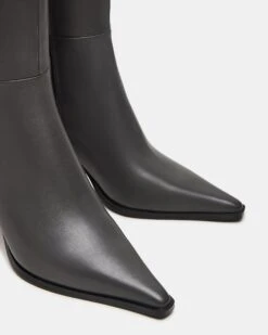 LINGO GREY LEATHER -Steve Madden Shop STEVEMADDEN SHOES LINGO GREY LEATHER 04