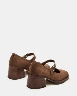 LISBON CHESTNUT SUEDE -Steve Madden Shop STEVEMADDEN SHOES LISBON CHESTNUT SUEDE 02
