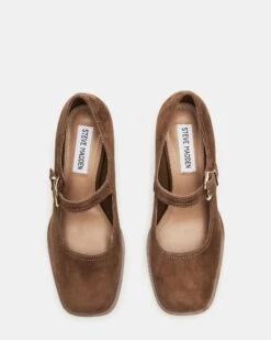 LISBON CHESTNUT SUEDE -Steve Madden Shop STEVEMADDEN SHOES LISBON CHESTNUT SUEDE 03