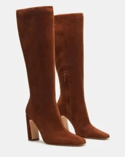 LIZETTE COGNAC SUEDE -Steve Madden Shop STEVEMADDEN SHOES LIZETTE COGNAC SUEDE 02