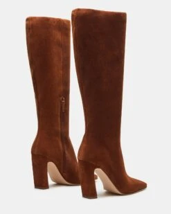 LIZETTE COGNAC SUEDE -Steve Madden Shop STEVEMADDEN SHOES LIZETTE COGNAC SUEDE 03