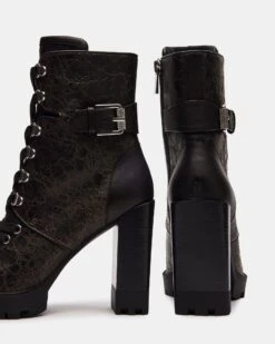 LONDRA BLACK DISTRESSED 7 LONDRA BLACK DISTRESSED -Steve Madden Shop STEVEMADDEN SHOES LONDRA BLACK DISTRESSED 05