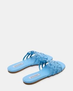 LOTUS BLUE LEATHER -Steve Madden Shop STEVEMADDEN SHOES LOTUS BLUE 03
