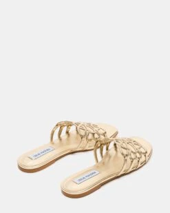 LOTUS GOLD LEATHER -Steve Madden Shop STEVEMADDEN SHOES LOTUS GOLD 03