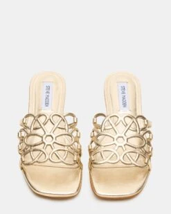LOTUS GOLD LEATHER -Steve Madden Shop STEVEMADDEN SHOES LOTUS GOLD 04