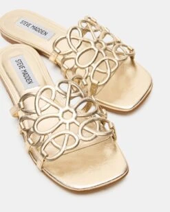 LOTUS GOLD LEATHER -Steve Madden Shop STEVEMADDEN SHOES LOTUS GOLD 05