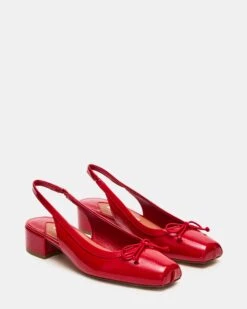 LOVED RED CRINKLE PATENT 6 LOVED RED CRINKLE PATENT -Steve Madden Shop STEVEMADDEN SHOES LOVED RED CRINKLE 01