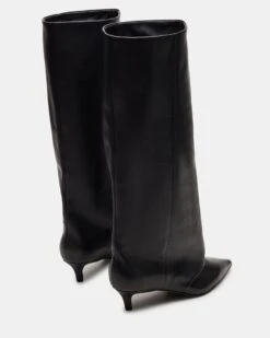 LUCA BLACK LEATHER -Steve Madden Shop STEVEMADDEN SHOES LUCA BLACK LEATHER 03