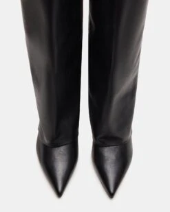 LUCA BLACK LEATHER -Steve Madden Shop STEVEMADDEN SHOES LUCA BLACK LEATHER 04