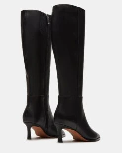 LUCID BLACK LEATHER 12 LUCID BLACK LEATHER -Steve Madden Shop STEVEMADDEN SHOES LUCID BLACK LEATHER 02