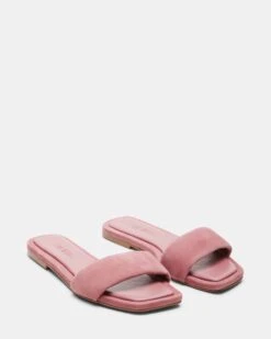 LUMINA PINK SUEDE -Steve Madden Shop STEVEMADDEN SHOES LUMINA PINK SUEDE 01