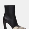 LYLE BLACK LEATHER WITH SNAKE 10 LYLE BLACK LEATHER WITH SNAKE -Steve Madden Shop STEVEMADDEN SHOES LYLE BLACK SNAKE 01 45e48d64 909f 4c5b 9538 a9c9a9ca942f