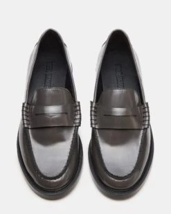 MADISON GREY LEATHER -Steve Madden Shop STEVEMADDEN SHOES MADISON GREY LEATHER 04