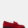 MADISON RED SUEDE -Steve Madden Shop STEVEMADDEN SHOES MADISON RED SUEDE 01