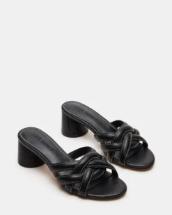 MARANO BLACK LEATHER -Steve Madden Shop STEVEMADDEN SHOES MARANO BLACK LEATHER 02