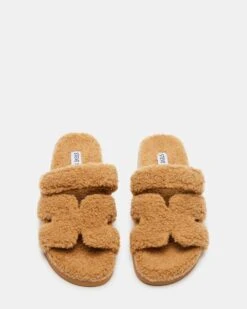 MAYVEN FAUX SHEARLING CAMEL FABRIC -Steve Madden Shop STEVEMADDEN SHOES MAYVEN F CREAM FABRIC 04