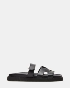 Steve Madden Shop 9 MAYVEN BLACK LEATHER - SM REBOOTED