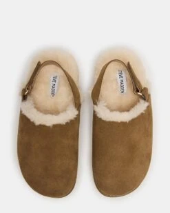 MELLOW FAUX FUR COGNAC SUEDE 9 MELLOW FAUX FUR COGNAC SUEDE -Steve Madden Shop STEVEMADDEN SHOES MELLOW F COGNAC SUEDE 03