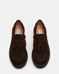 MINKA CHOCOLATE BROWN SUEDE -Steve Madden Shop STEVEMADDEN SHOES MINKA CHOCOLATE BROWN SUEDE 04