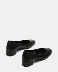 MOLLIE BLACK LEATHER -Steve Madden Shop STEVEMADDEN SHOES MOLLIE BLACK LEATHER 03