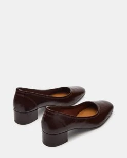 MOLLIE ESPRESSO PATENT -Steve Madden Shop STEVEMADDEN SHOES MOLLIE ESPRESSO PATENT 03