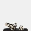 MONA BLACK COW PRINT 10 MONA BLACK COW PRINT -Steve Madden Shop STEVEMADDEN SHOES MONA C BLACK WHITE 01
