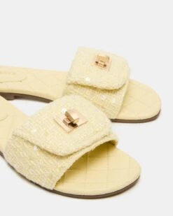 MORELAND SEQUIN YELLOW -Steve Madden Shop STEVEMADDEN SHOES MORELAND YELLOW 04