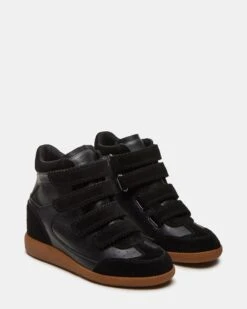 MUSTANG BLACK SUEDE -Steve Madden Shop STEVEMADDEN SHOES MUSTANG BLACK SUEDE