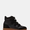 MUSTANG BLACK SUEDE -Steve Madden Shop STEVEMADDEN SHOES MUSTANG BLACK SUEDE 02